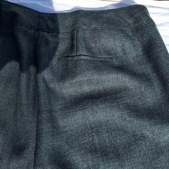 Lane Bryant Womens Pants Dark Grey Straight Leg 16 100% Polyester - Picture 4 of 11